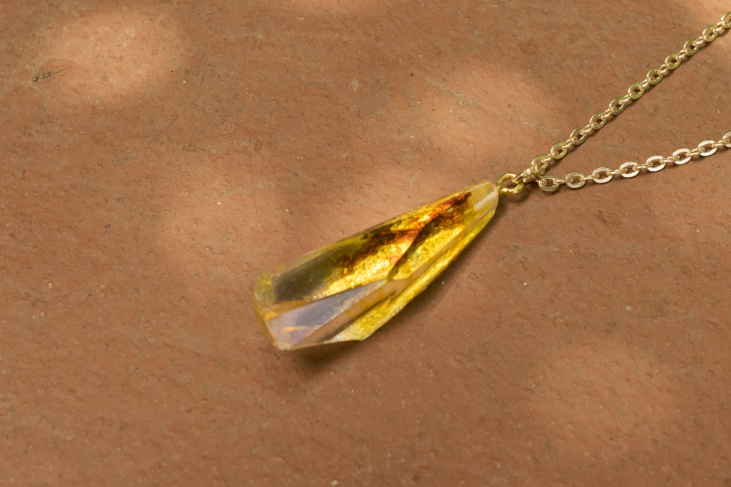 Collana Gemma Gold collana con gemma oro siciliana
