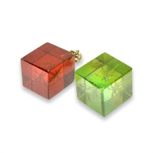 orecchini artigianali sicilia cubo